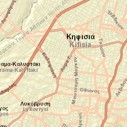 Kifisiá Street Map