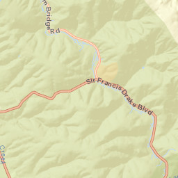Marin County Street Map