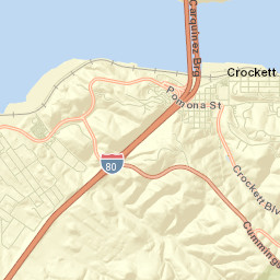 Crockett Street Map