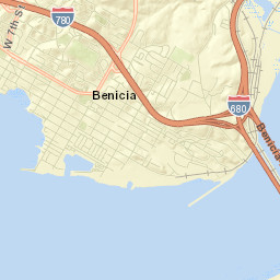 Benicia Street Map