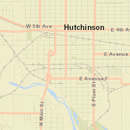 925 W 3rd Ave Hutchinson KS 67501 Street Map