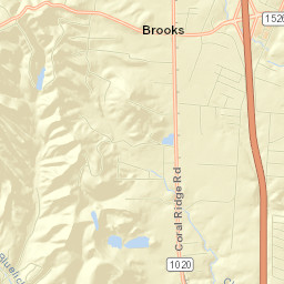 Brooks Street Map