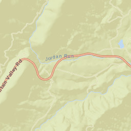 Bath County Street Map