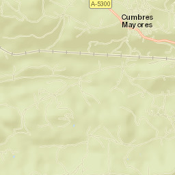 Cumbres Mayores Street Map