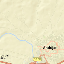 Andújar Street Map