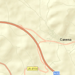 Canena Street Map