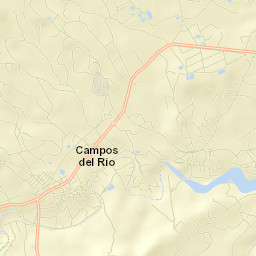 Campos del Río Street Map