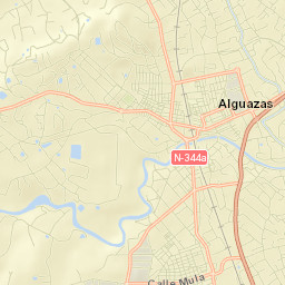 Alguazas Street Map