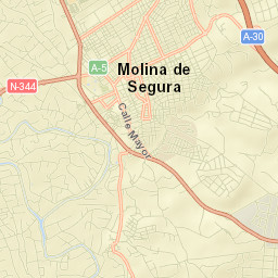 Molina de Segura Street Map
