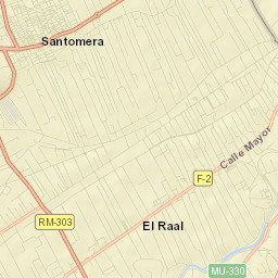 Santomera Street Map