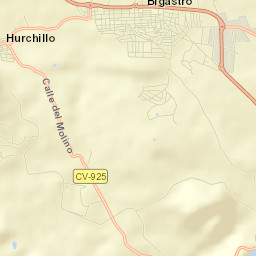 Bigastro Street Map