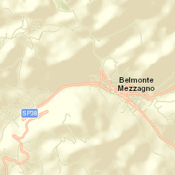 Belmonte Mezzagno Street Map