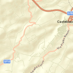 Casteldaccia Street Map