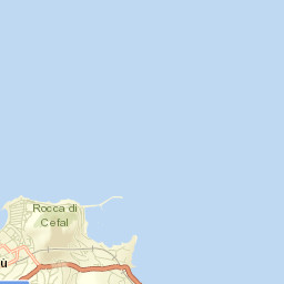 Cefalù Street Map