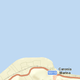 Marina di Caronia Street Map