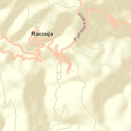 Raccuja Street Map