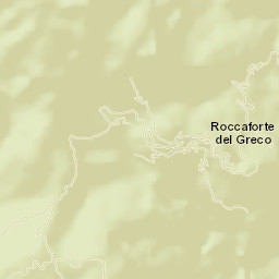 Roccaforte del Greco Street Map