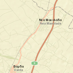 Néa Manoláda Street Map