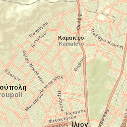 Ílion Street Map