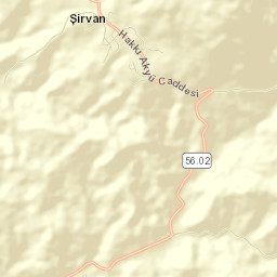 Şirvan Street Map
