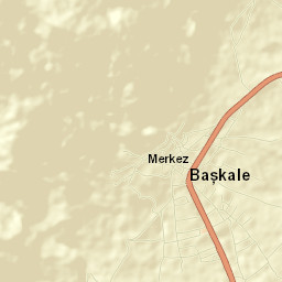 Başkale Street Map