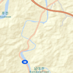 Yangyang-gun Street Map