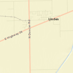 Linden Street Map