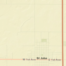 Saint John Street Map