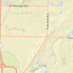 Melody Hill Street Map