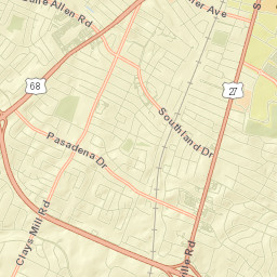 2971-2979 Clays Mill Road Lexington Street Map