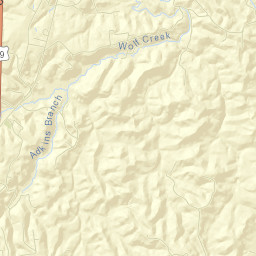 Fayette County Street Map