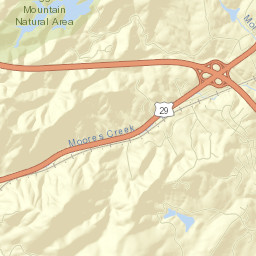 Albemarle County Street Map