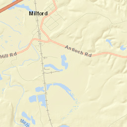 Caroline County Street Map