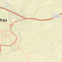 Beja Street Map