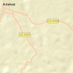 Adamuz Street Map