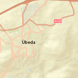 Úbeda Street Map