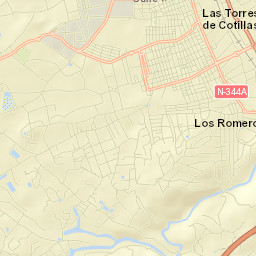 Las Torres de Cotillas Street Map