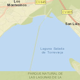 Los Montesinos Street Map