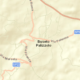 Buseto Palizzolo Street Map