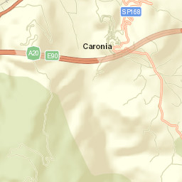 Caronia Street Map