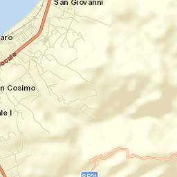 Pellaro Street Map