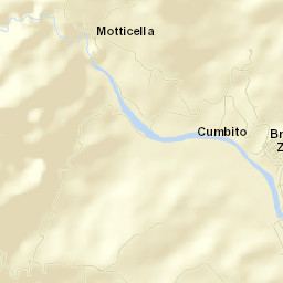 Bruzzano Zeffirio Street Map