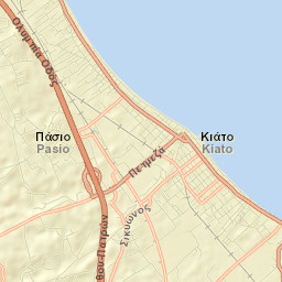 Káto Dhiminió Street Map