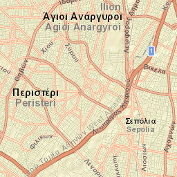 Ágioi Anárgyroi Street Map