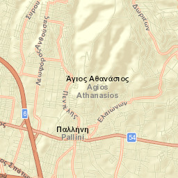 Pallíni Street Map