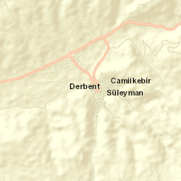 Derbent Street Map