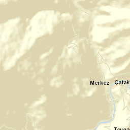 Çatak İlçesi Street Map