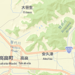 Takahata Street Map