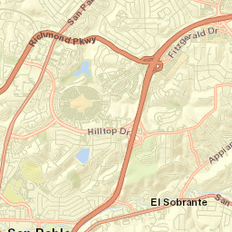 Montalvin Street Map