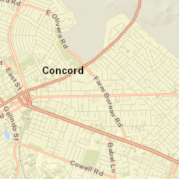 Concord Street Map